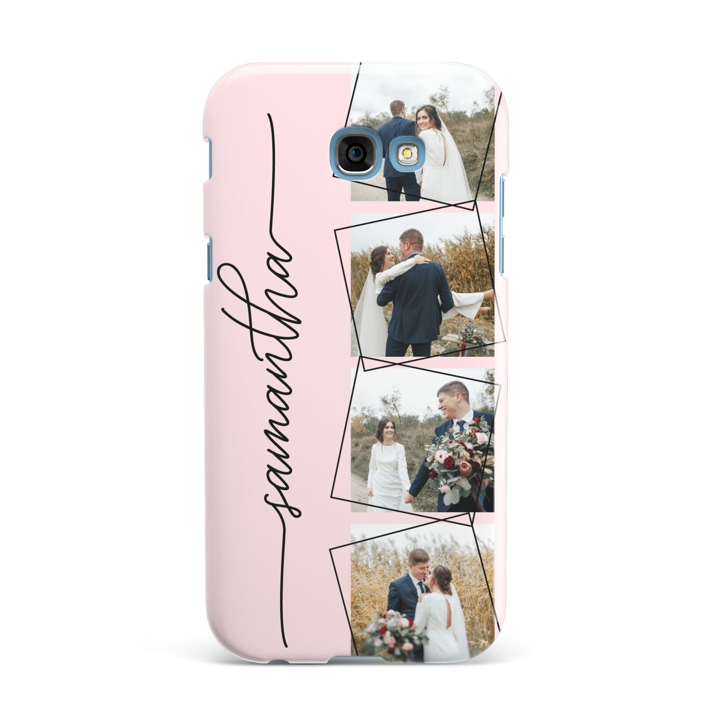 Personalised Wedding Photo Collage Design Samsung Galaxy A7 2017 Case