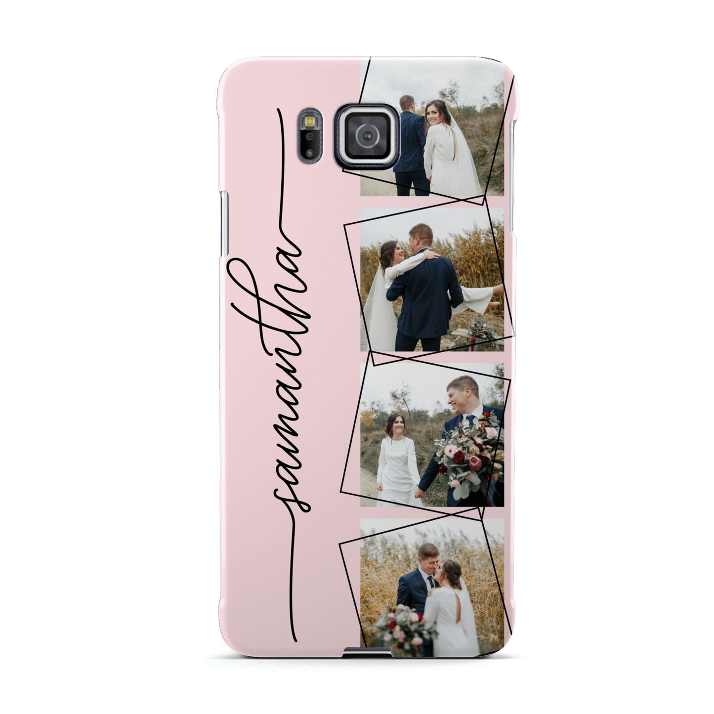 Personalised Wedding Photo Collage Design Samsung Galaxy Alpha Case