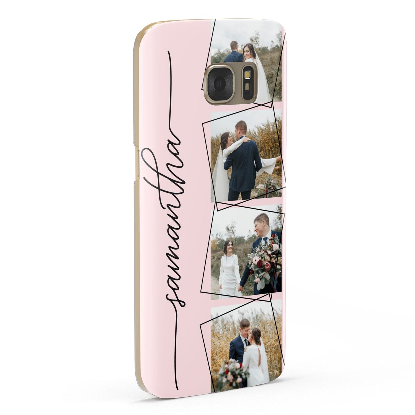 Personalised Wedding Photo Collage Design Samsung Galaxy Case Fourty Five Degrees