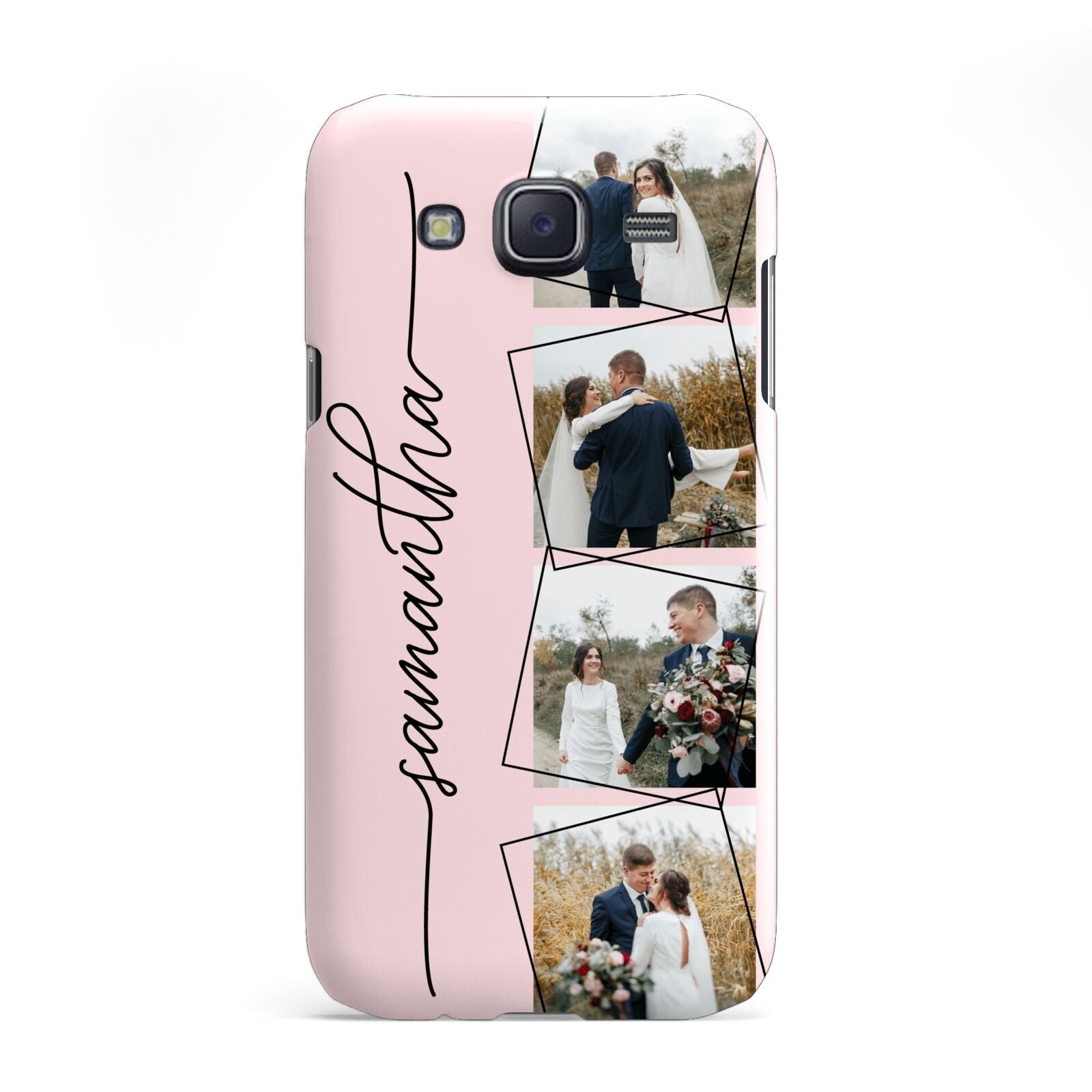 Personalised Wedding Photo Collage Design Samsung Galaxy J5 Case