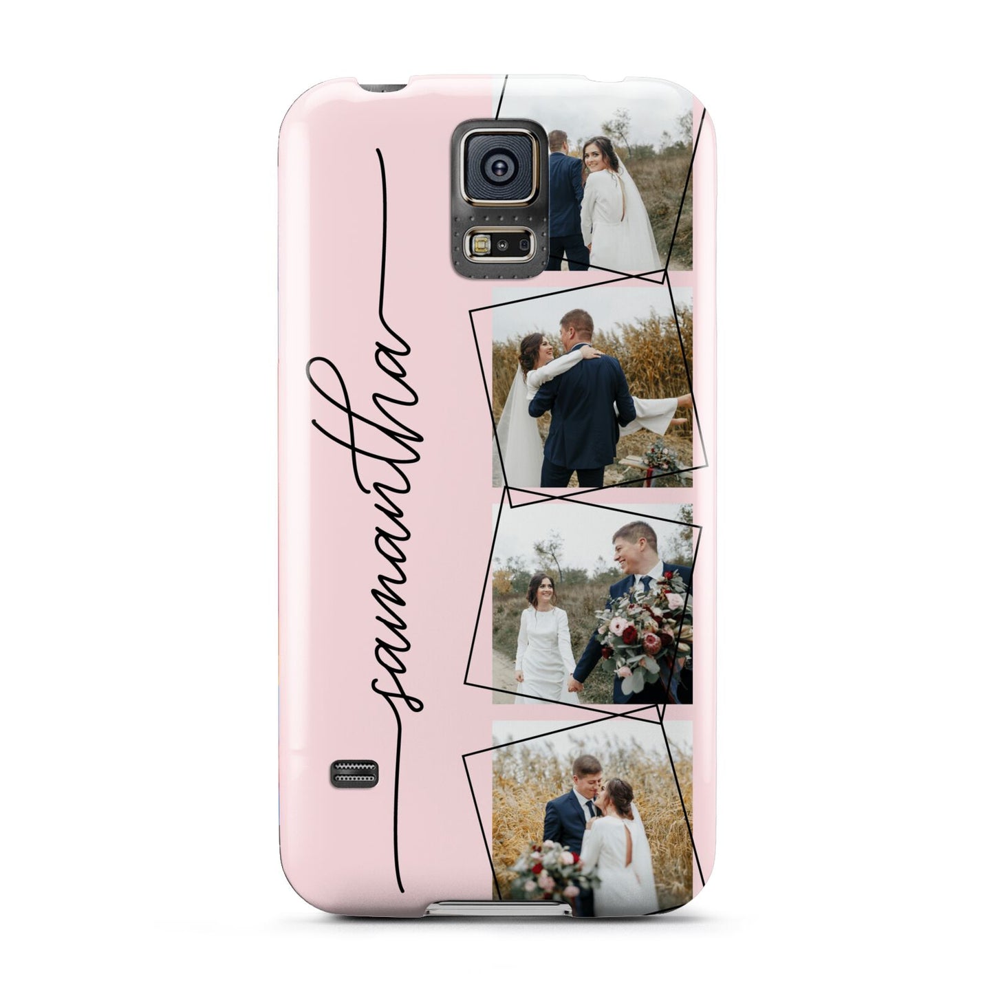 Personalised Wedding Photo Collage Design Samsung Galaxy S5 Case