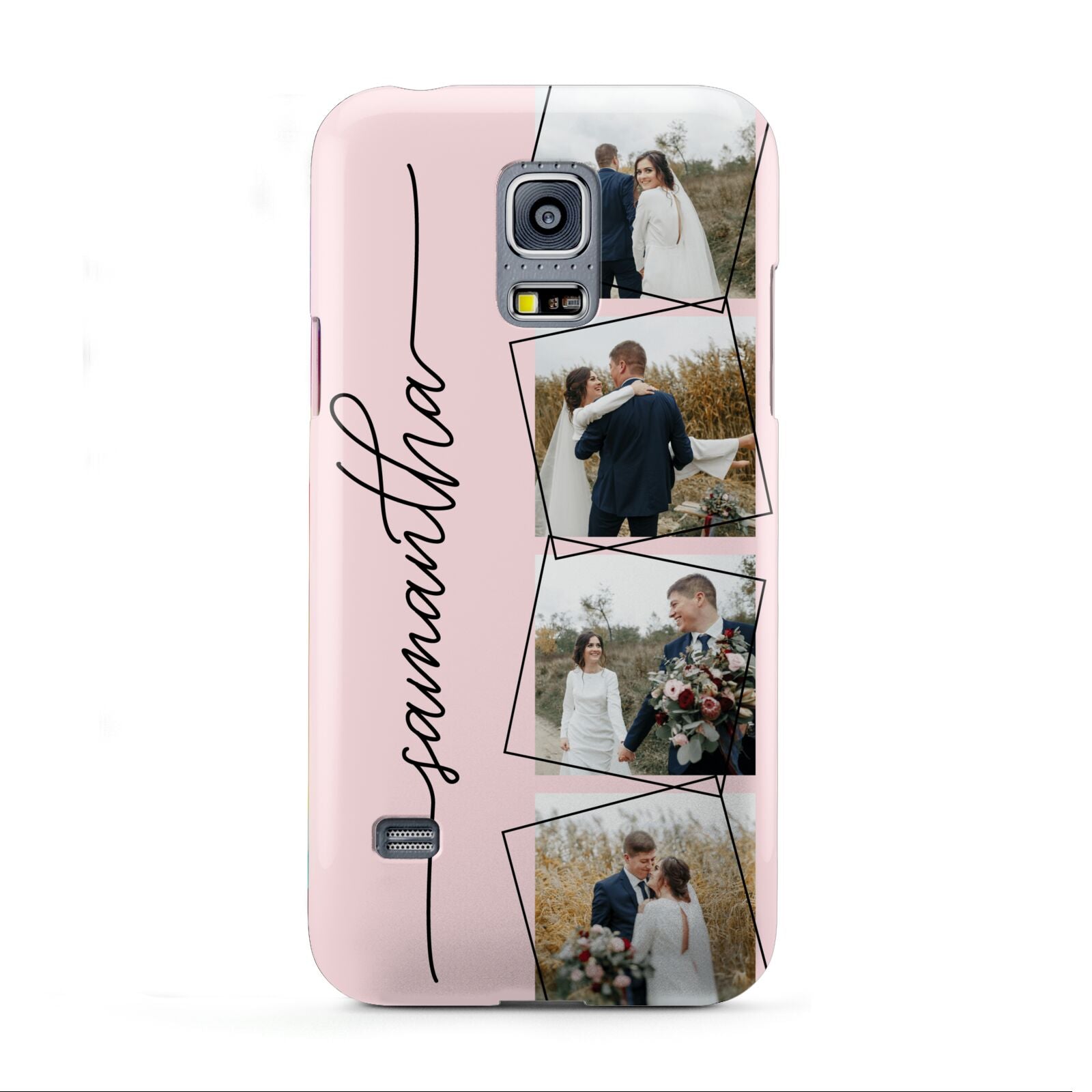 Personalised Wedding Photo Collage Design Samsung Galaxy S5 Mini Case