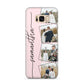 Personalised Wedding Photo Collage Design Samsung Galaxy S8 Plus Case
