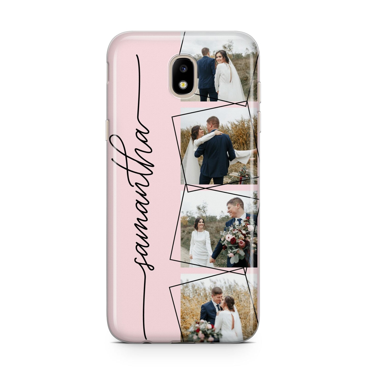 Personalised Wedding Photo Collage Design Samsung J5 2017 Case