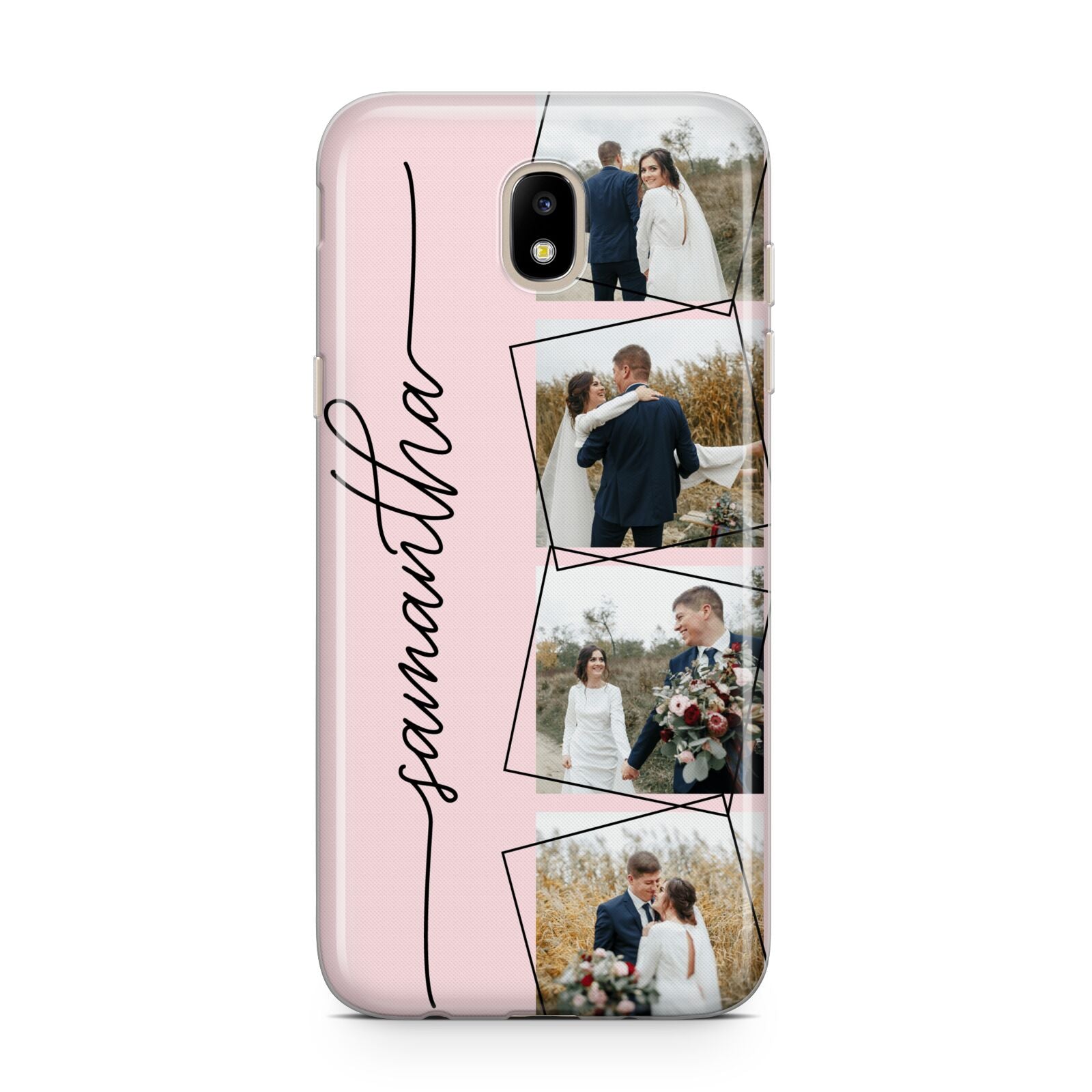 Personalised Wedding Photo Collage Design Samsung J5 2017 Case