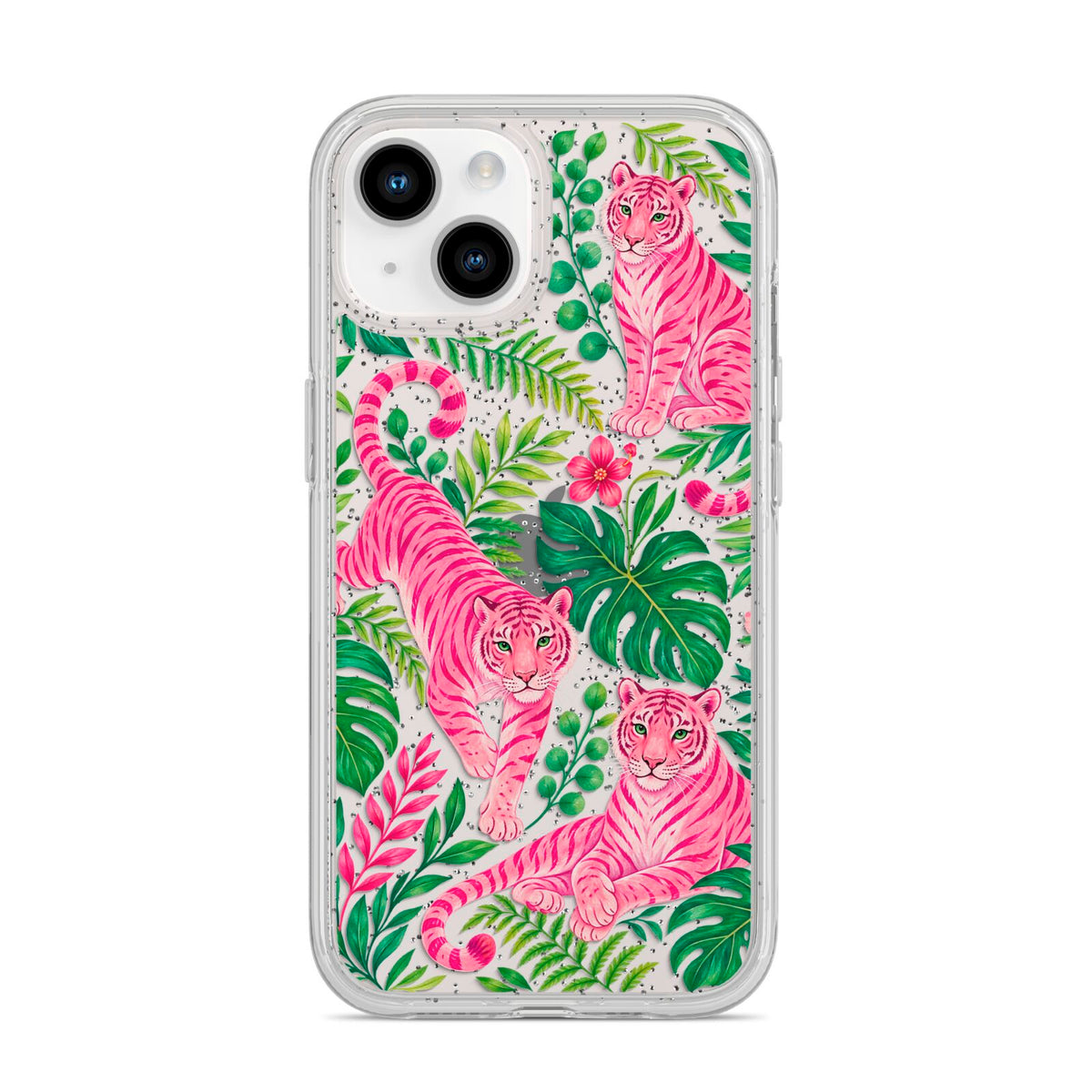 Pink Canopy iPhone 14 Glitter Tough Case Starlight