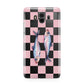 Pink Checkerboard Sardines Huawei Mate 10 Protective Phone Case