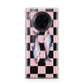 Pink Checkerboard Sardines Huawei Mate 30 Pro Phone Case