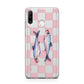 Pink Checkerboard Sardines Huawei P30 Lite Phone Case