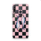 Pink Checkerboard Sardines Huawei P40 Lite E Phone Case