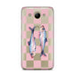 Pink Checkerboard Sardines Huawei Y3 2017