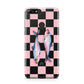 Pink Checkerboard Sardines Huawei Y7 2018