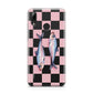 Pink Checkerboard Sardines Huawei Y7 2019