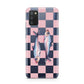 Pink Checkerboard Sardines Samsung A02s Case