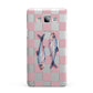 Pink Checkerboard Sardines Samsung Galaxy A7 2015 Case