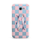 Pink Checkerboard Sardines Samsung Galaxy A7 2017 Case