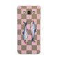 Pink Checkerboard Sardines Samsung Galaxy A8 Case