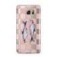 Pink Checkerboard Sardines Samsung Galaxy Note 5 Case