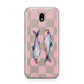 Pink Checkerboard Sardines Samsung J5 2017 Case