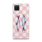 Pink Checkerboard Sardines Samsung M12 Case