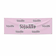 Pink Custom 6x2 Banner