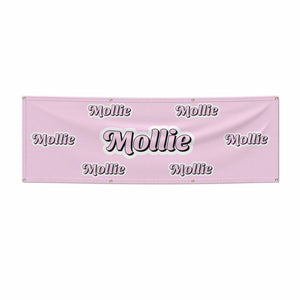 Pink Custom Banner