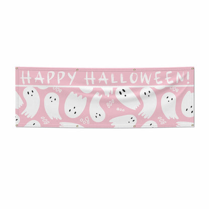 Pink Ghost 6x2 Banner