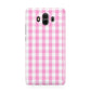 Pink Gingham Check Huawei Mate 10 Protective Phone Case