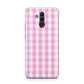 Pink Gingham Check Huawei Mate 20 Lite