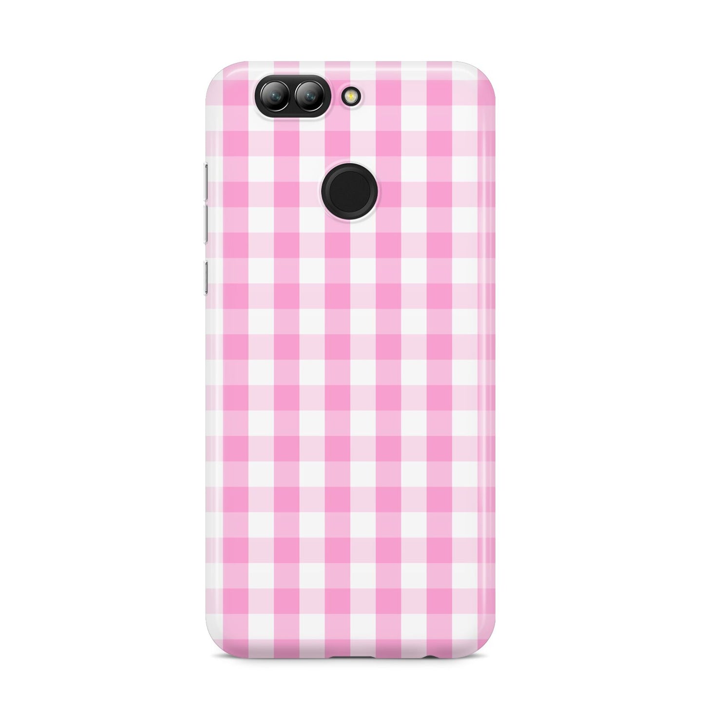 Pink Gingham Check Huawei Nova 2s Phone Case