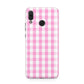 Pink Gingham Check Huawei Nova 3 Phone Case