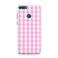 Pink Gingham Check Huawei P Smart Case