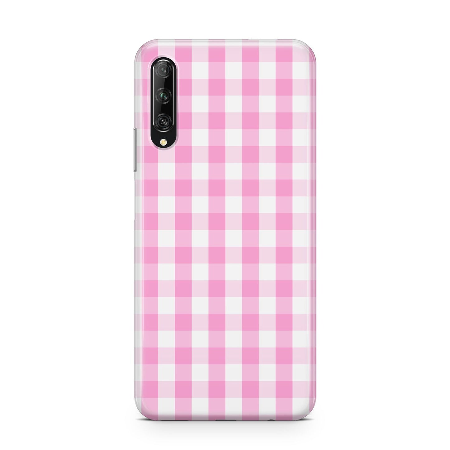 Pink Gingham Check Huawei P Smart Pro 2019