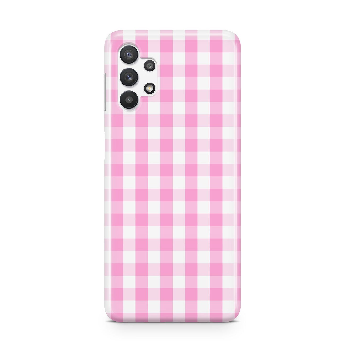 Pink Gingham Check Samsung A32 5G Case
