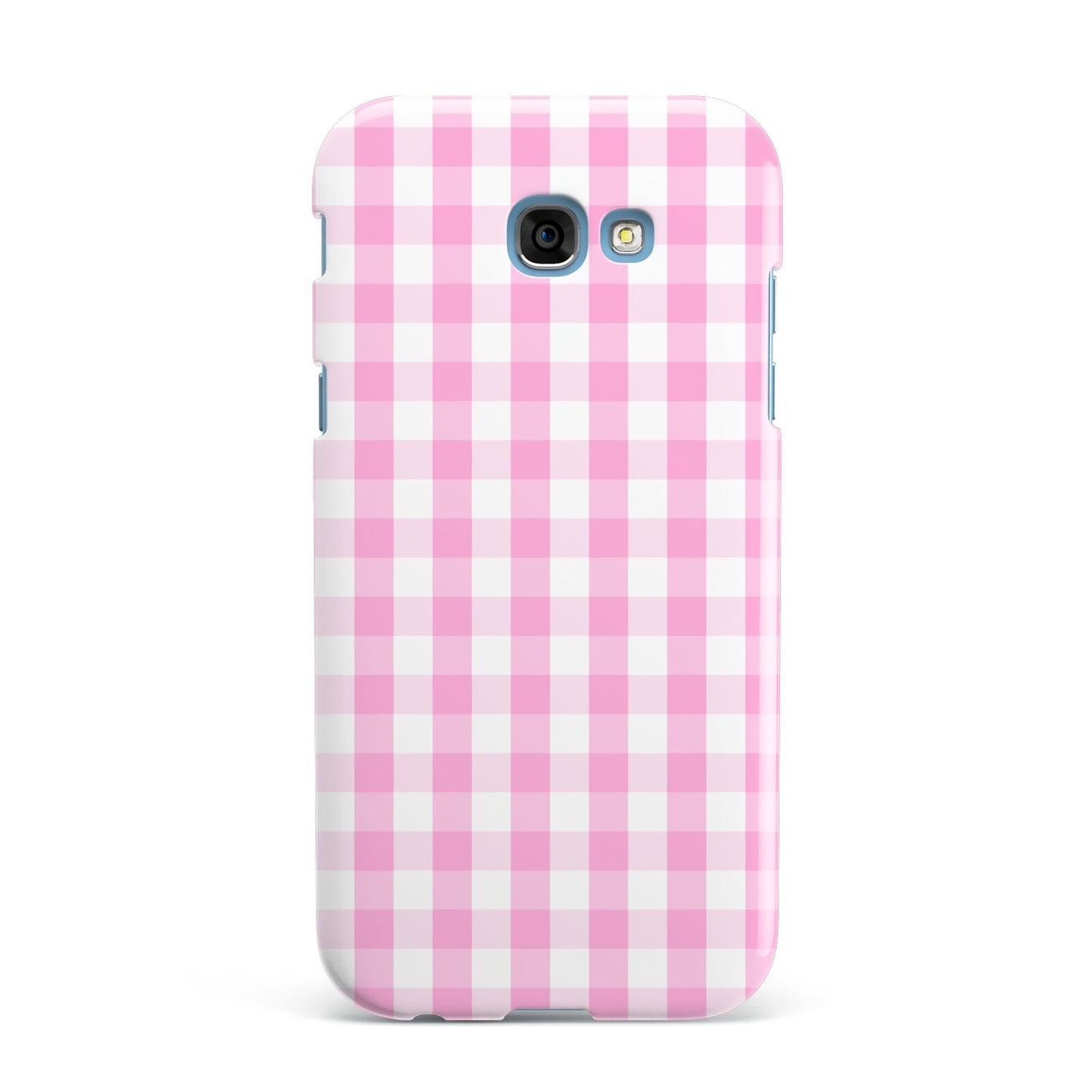 Pink Gingham Check Samsung Galaxy A7 2017 Case