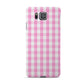 Pink Gingham Check Samsung Galaxy Alpha Case