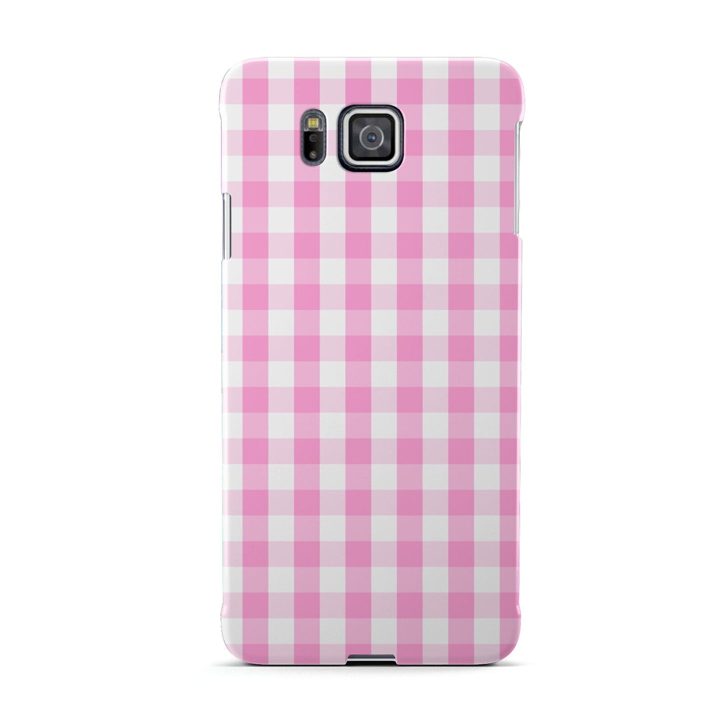Pink Gingham Check Samsung Galaxy Alpha Case