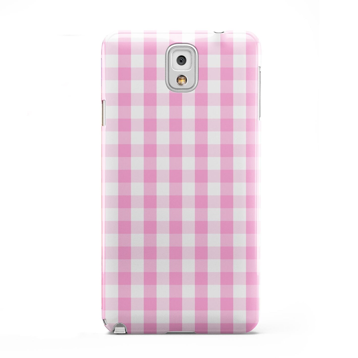 Pink Gingham Check Samsung Galaxy Note 3 Case