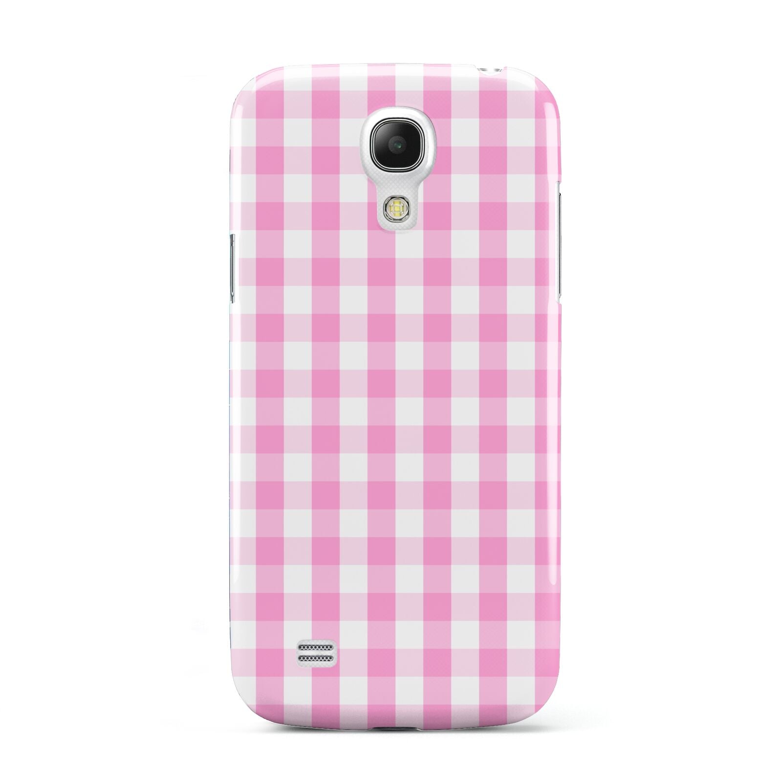 Pink Gingham Check Samsung Galaxy S4 Mini Case