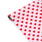 Pink and Red Heart Valentine Personalised Gift Wrap