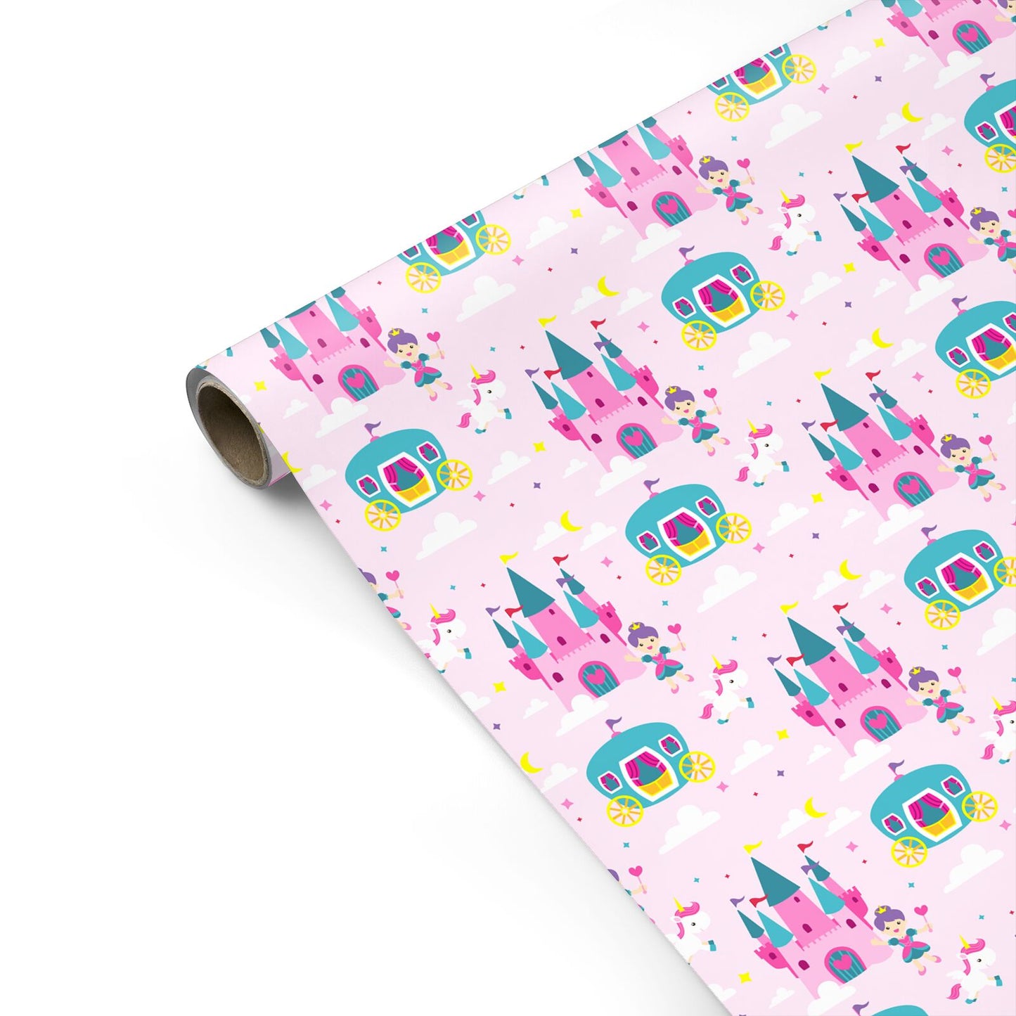 Princess Personalised Gift Wrap