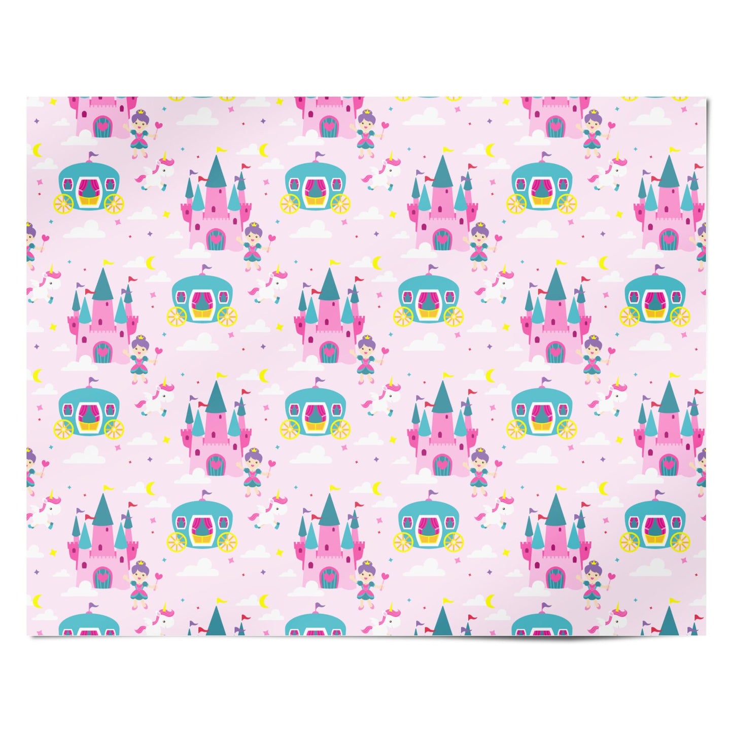 Princess Personalised Wrapping Paper Alternative