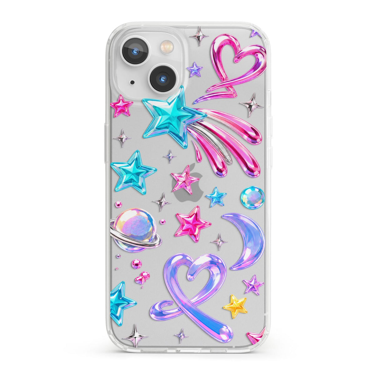 Prism Pop iPhone 13 Clear Bumper Case