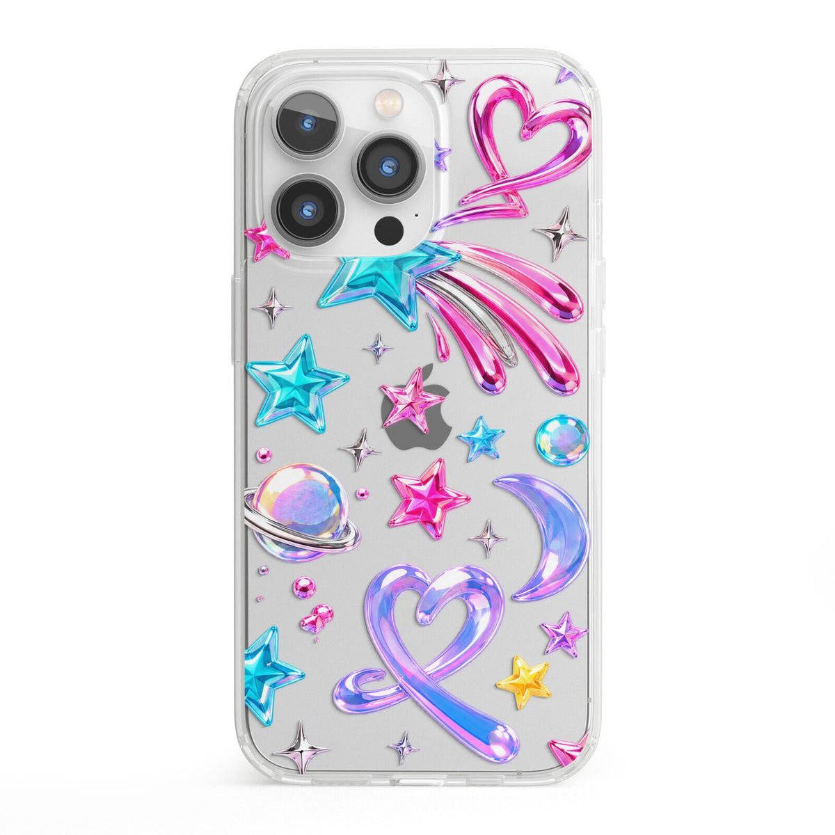 Prism Pop iPhone 13 Pro Clear Bumper Case