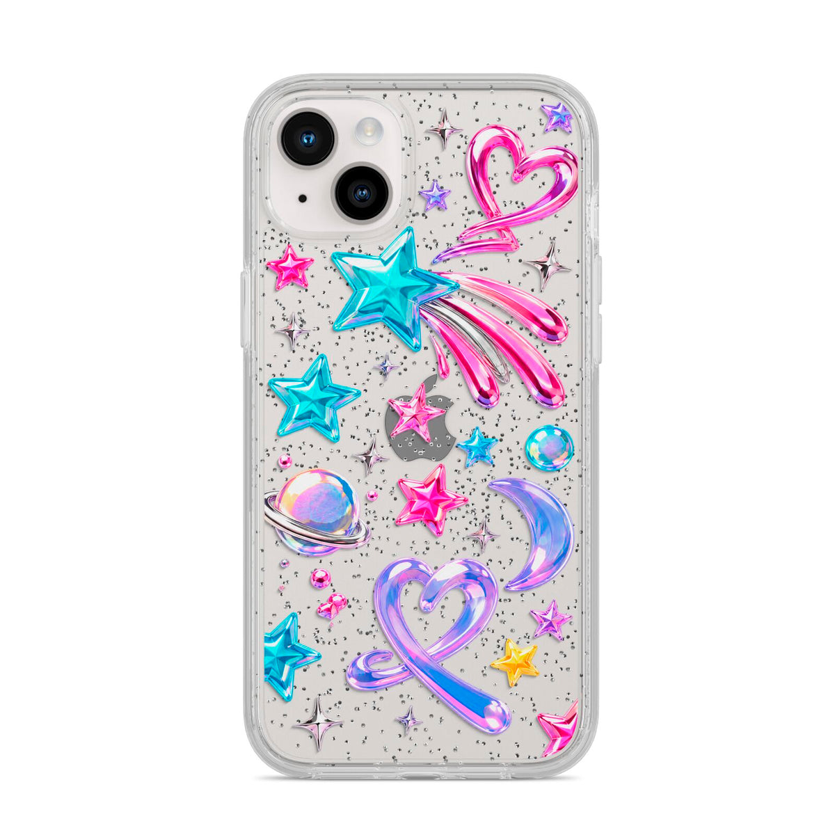 Prism Pop iPhone 14 Plus Glitter Tough Case Starlight