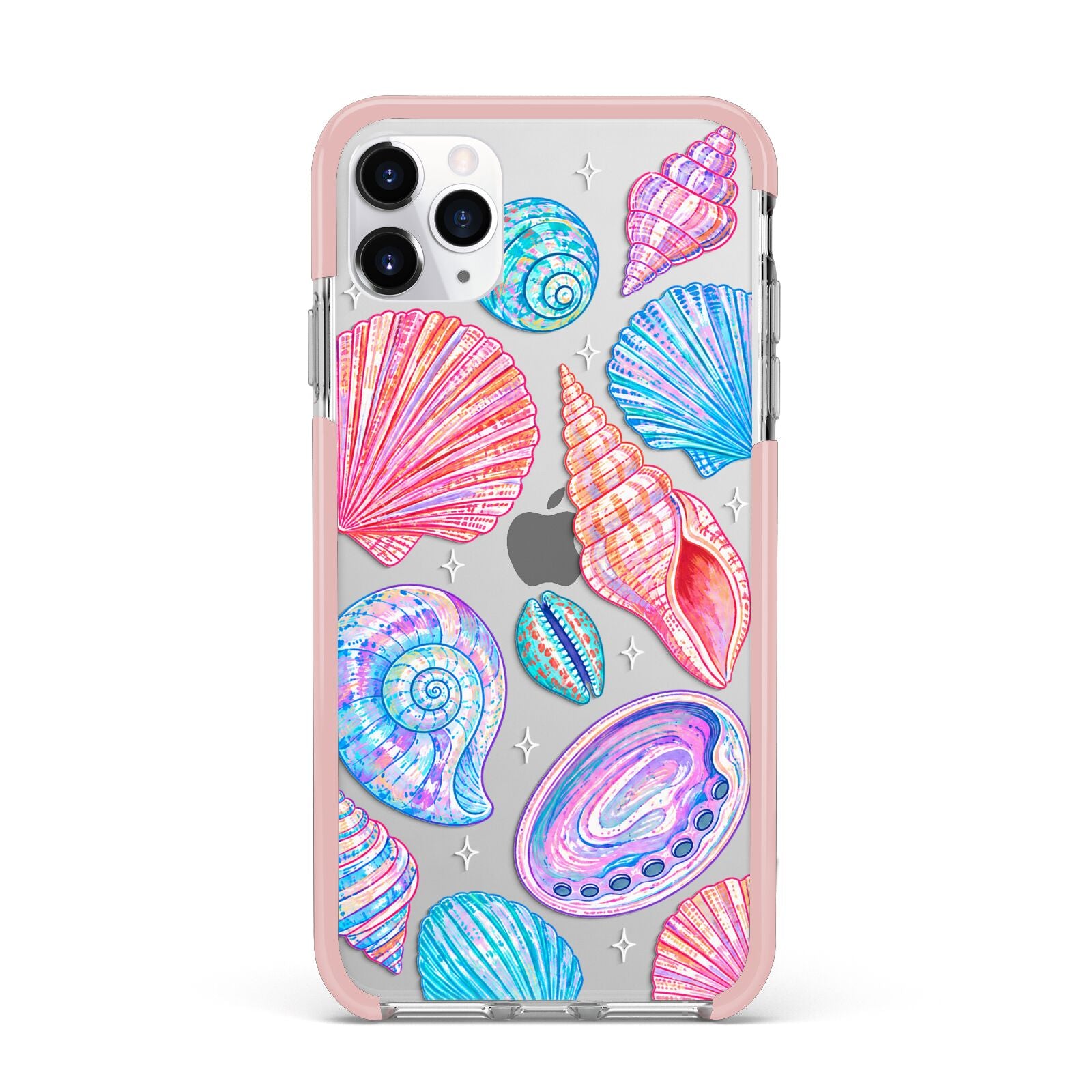 Prismatic Tide iPhone 11 Pro Max Impact Pink Edge Case