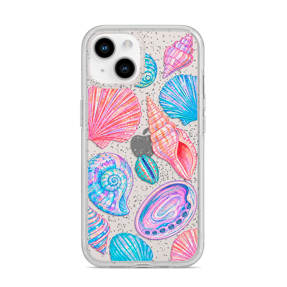 Prismatic Tide iPhone 14 Glitter Tough Case Starlight