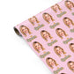 Queen Crown Personalised Photo Pink Personalised Gift Wrap