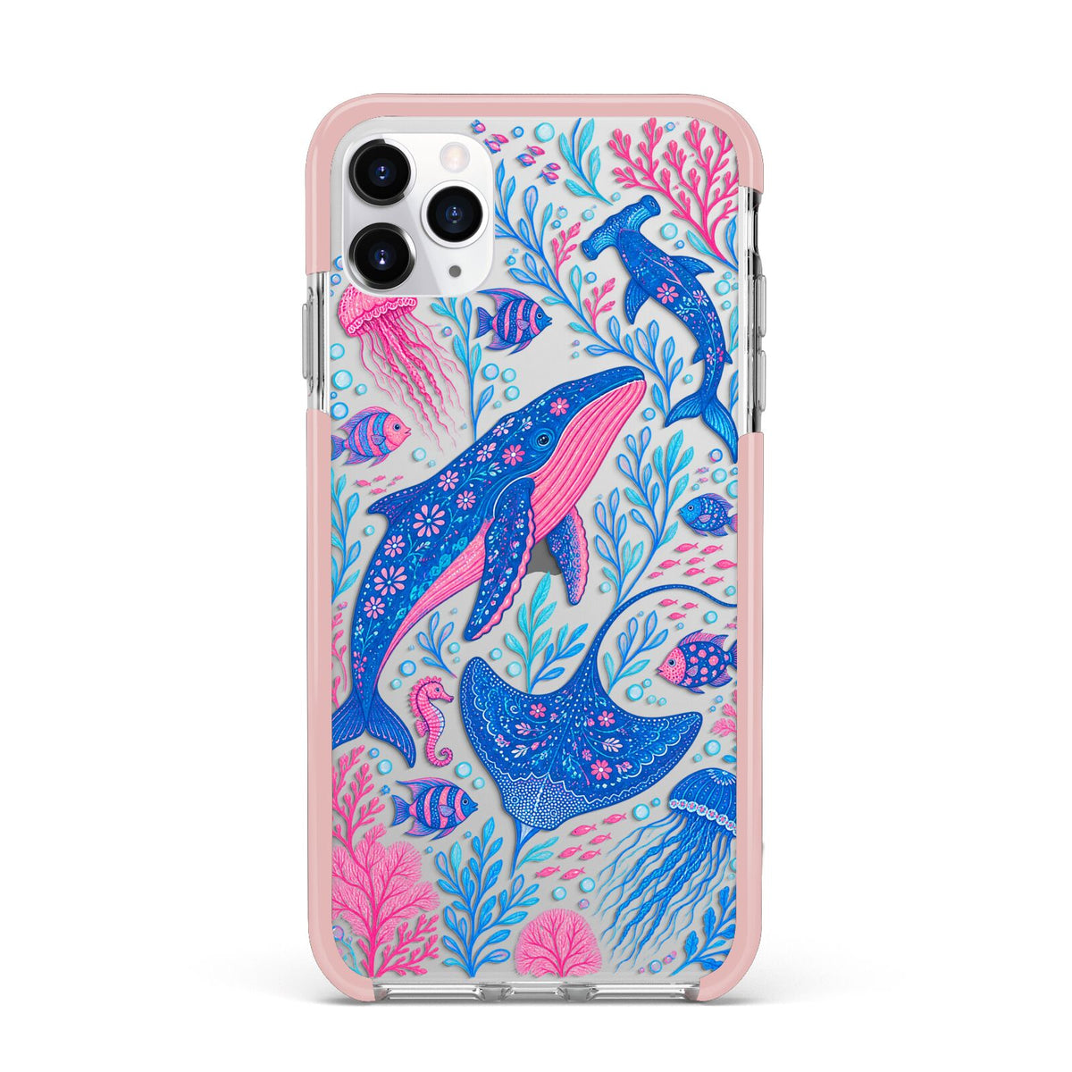Reef Rhapsody iPhone 11 Pro Max Impact Pink Edge Case