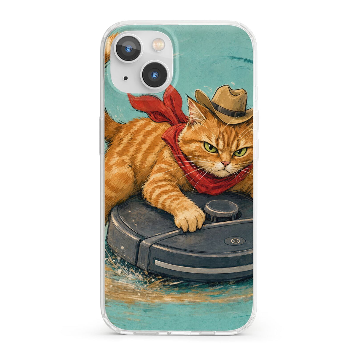 Robo Rodeo iPhone 13 Clear Bumper Case